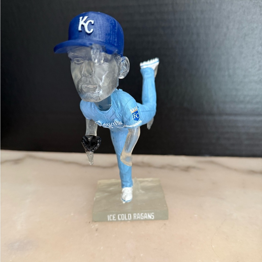 COLE RAGANS "Ice Man" SGA Bobblehead 2024 Kansas City Royals RARE #royals